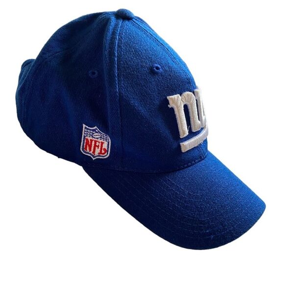 New York Giants NFL Reebok Hat Cap Blue White Adjustable Strapback One Size - Picture 5 of 14